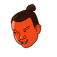 Angry Redhead Sticker