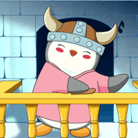 Happy Good Morning GIF by Pudgy Penguins