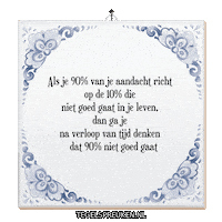 Humor Spreuk Sticker by Tegelspreuken.nl