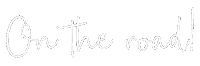 On The Road Travel Sticker by Juwel-lettering