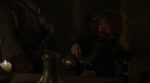 game of thrones wine GIF