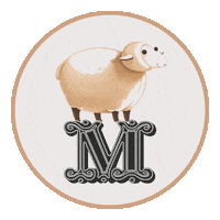 Sheep Lamb Sticker by Max Mara