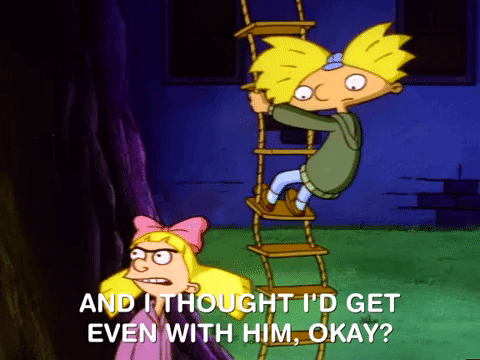 hey arnold nicksplat GIF