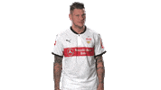 happy vfb stuttgart Sticker by Bundesliga