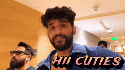 Krishucontent giphycreatortest triggered cuties hii GIF