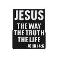 pinnedpins life jesus christian truth Sticker