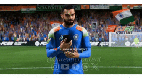King Kohli Calling GIF