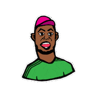 Hiphop Rapper Sticker