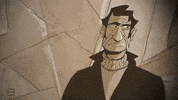 leonard cohen animation GIF by Patrick Smith