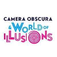 Camera Obscura Edinburgh Sticker by Camera Obscura and The World of Illusions
