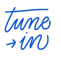 Podcast Tune In Sticker by Sleeplessmamadr