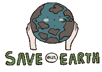 Earth Globe Sticker by cypru55