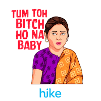 Tik Tok Dog Sticker by Hike Sticker Chat