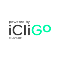 icligo logo travel green marketing Sticker