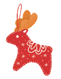 Christmas Horse Sticker by Bookabook.id