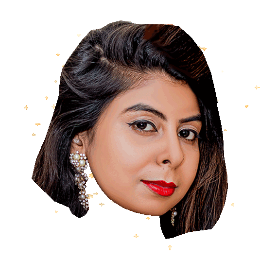 Priya Oza Sticker by BORN ON INSTAGRAM