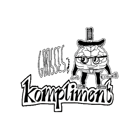 Thanks Wow Sticker by yannik bröhl design