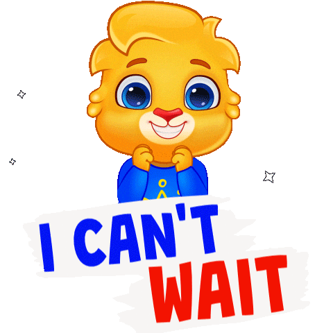 I Cant Wait Miss You Sticker by Lucas and Friends by RV AppStudios