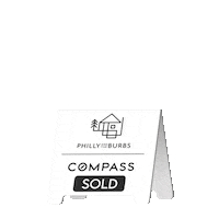 Philly Compass Sticker by Philly and the Burbs