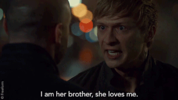 i am her brother GIF by Shadowhunters