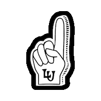 Black And Gold Lions Sticker by Lindenwood University