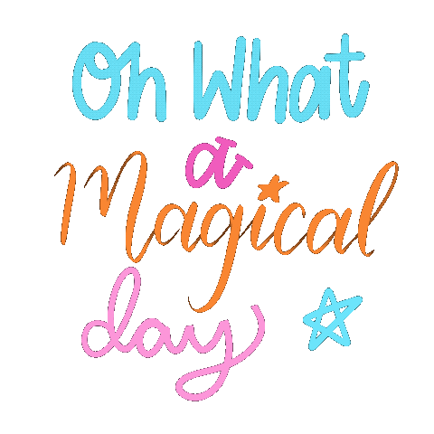 pixiedustdoodles fun disney weekend magical Sticker
