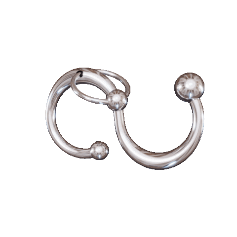 3D Piercing Sticker by Carol Civre