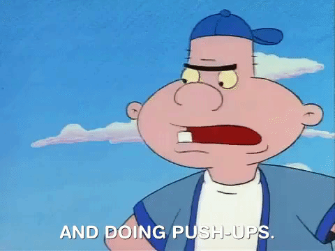 hey arnold nick splat GIF