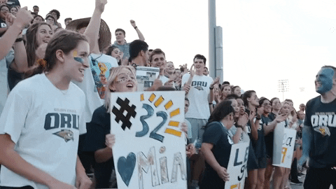 Golden Eagles Oru GIF by Oral Roberts University