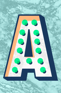 typography blinking GIF by Anekdote Studio