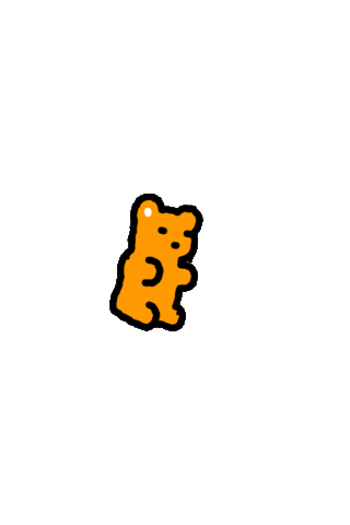 gummy bear nom Sticker by HeyTVM