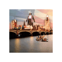 London Usa Sticker