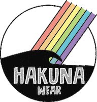 HakunaWear rainbow pride self love ecofriendly Sticker