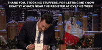 stocking GIF by The Tonight Show Starring Jimmy Fallon