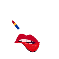 Greenvision105 kiss sexy red lips Sticker