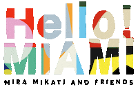 Art Basel Miami Sticker by Mira Mikati Studio