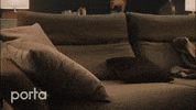 porta_moebel fall sleep relax couch GIF