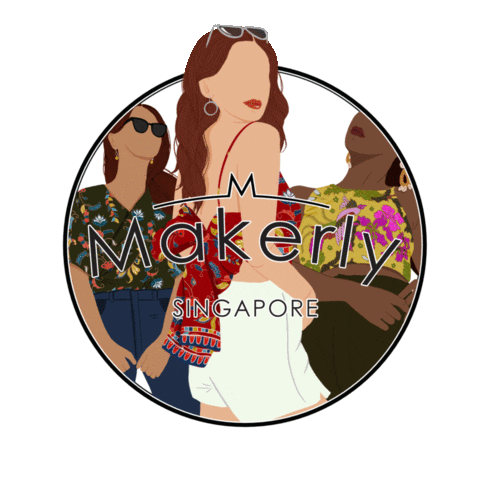 makerlysg giphyupload giphythatsgonnabeanofrommedawg fashion singapore Sticker
