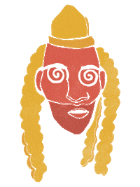 Cali P Wow Sticker by LowLow Records