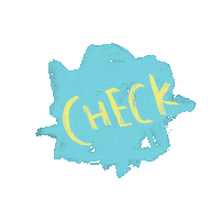 New Post Check Sticker