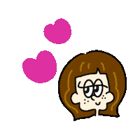 Girl Heart Sticker