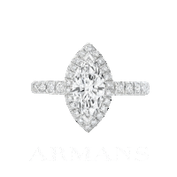 Diamond Engagement Ring Sticker by Armans Jewellery