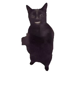Cat Clap Sticker