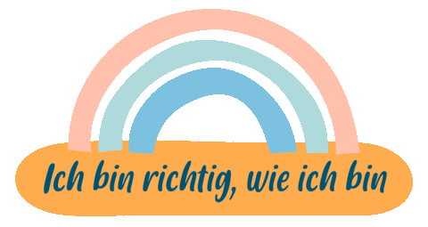 Ich Bin Richtig Wie Ich Bin Sticker by sonntagskinder