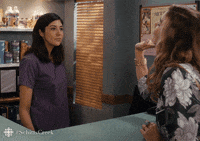 high five schitts creek GIF by CBC