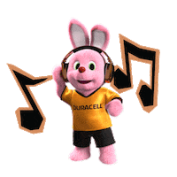 dance power Sticker by Duracell Bunny