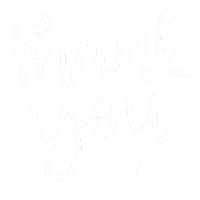 Thanks Thank You Sticker by Jenn Chin