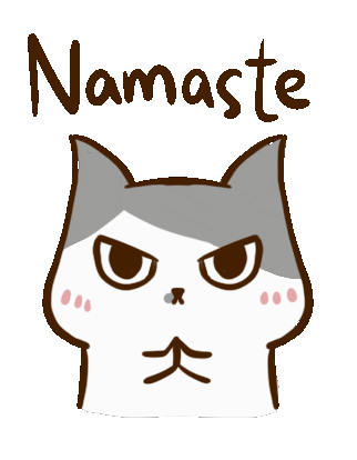 Thanks Namaste Sticker by yomoyeah