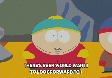 excited eric cartman GIF by South Park 