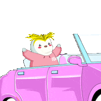 Margot Robbie Goodbye Sticker by Pudgy Penguins